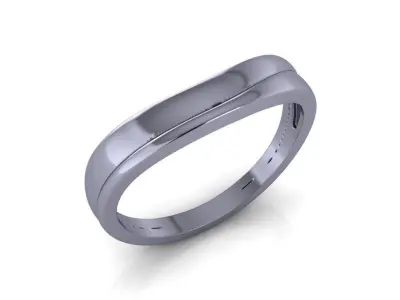 Diamond Jewelry Ring 3D print model 34