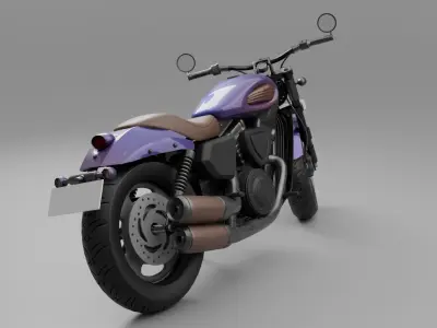 Cruiser Bike 3D model