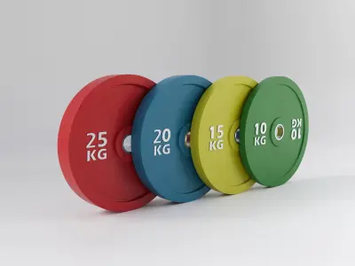 Weight Plates 3D model