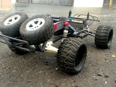 Traxxas 2wd Solid Rear Axle Conversion 3D print model