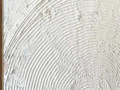 Plaster Two Photo Frame 367 Low-poly 3D model