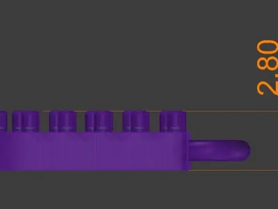 Diamond w Pendant Gold Silver Platinum Jewelry 3D print model