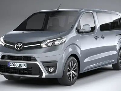 Toyota ProAce Verso 2016 3D model