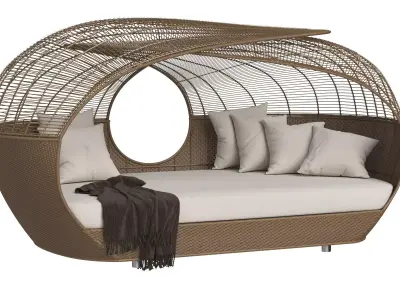 Restoration Hardware Spartan Daybed 3D model