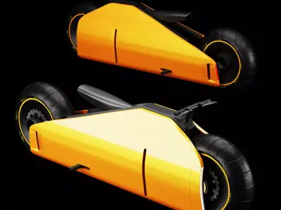 Concept motorcycle 2 3D model