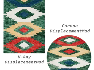 Rugs No 163 Low-poly 3D model