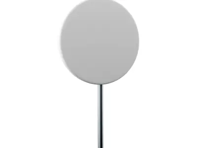 3d  Turn Right Traffic Road Sign  cartoon icon 3D model