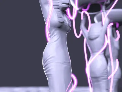 Tiger Queen Pharaoh 3D model