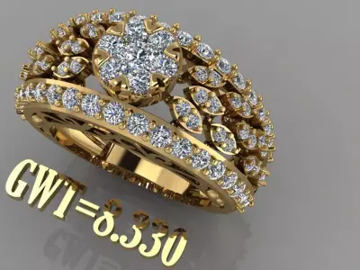 FASION  RING 3D model
