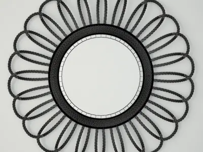 Ashley Wall Mirror 3D model