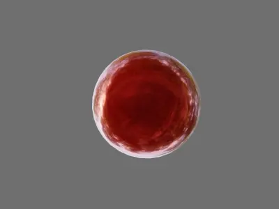 Christmas Ball Ornament - Enfeite Bola de Natal Low-poly 3D model