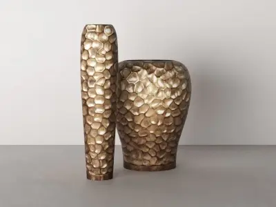 Metal Vase  3D model