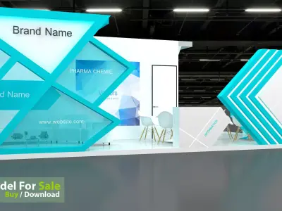 Exhibition 3D model 2