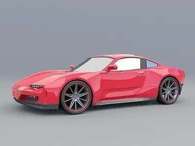 Generic supercar collection 3D Model Pack