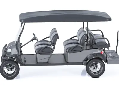 Golf Club Car 3D model