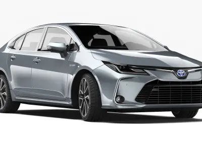 Toyota Corolla Hybrid 2020 3D model