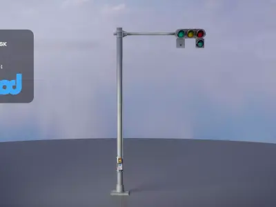 Traffic Light 3D model