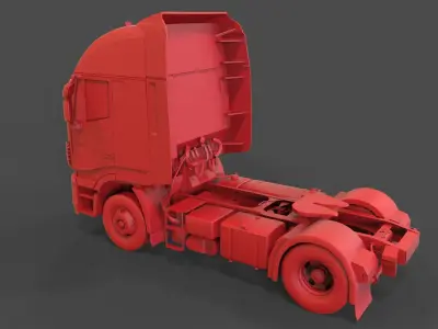 Iveco Stralis 400 3D print model