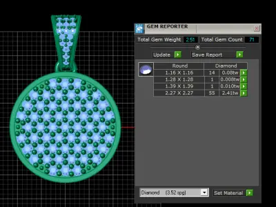 3D Print charm Models pendant  3D print model