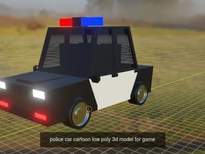 low poly car pack 