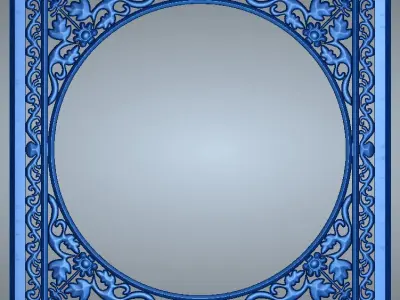 MIRROR FRAME 3D print model