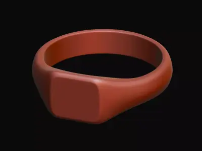 Pinky Ring 3D print model