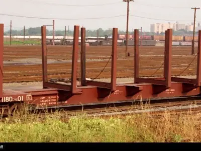 HO Ortner 65 FS-139 Skeleton Pulpwood Log Car  3D print model