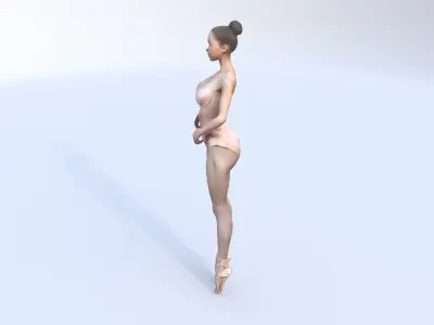 Ballet 3D model