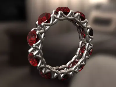 Sun Ring 3D print model