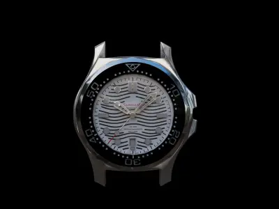 Omega Seamaster Diver 300M Watch 3D model