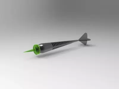 Flow Simulation for Arrow  Free 3D model