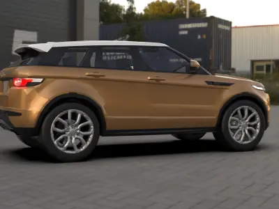 RangeRover land rover suv 3D model