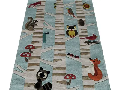 Rug Set 1235 3D model