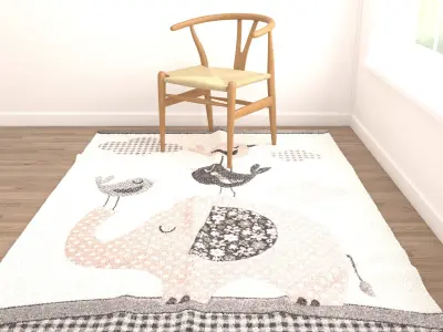 Rugs No 557 Low-poly 3D model