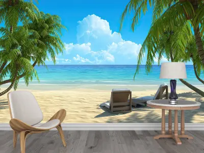 Photo Wallpaper No 5 Low-poly 3D model