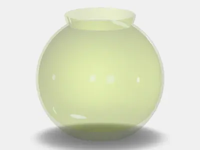 ARTIFICIAL Vase 3 Low-poly 3D model