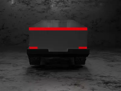 tesla cybertruck Free 3D model