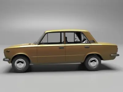  Fiat Premier 118 NE car 3D model