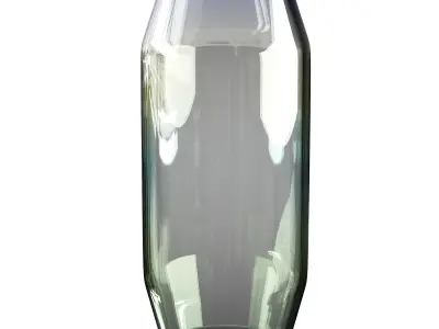 Vase decor Low-poly 3D model 18