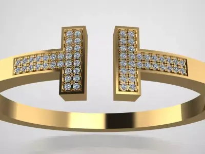 Bracelet 3D print model 3D print model