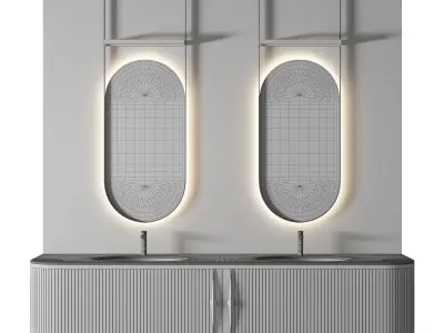 Luxury Bathroom 156 3D model