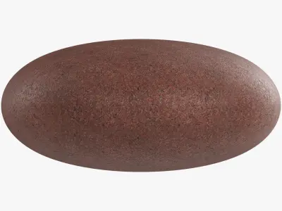 Sea pebble smooth  Free 3D model