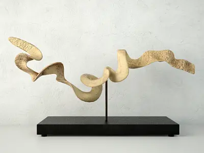 Anson Decor on Stand 3D model