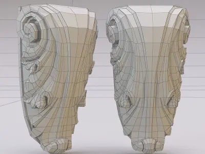 bracket CNC 3D print model