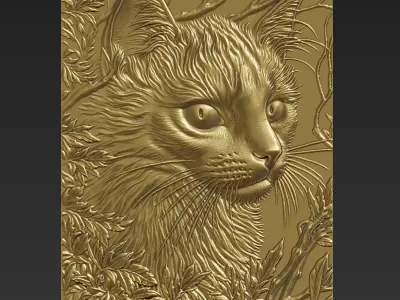 Cat A37 3D print model