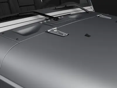 Jeep Wrangler Unlimited Willys Wheeler JK 2017 3D model