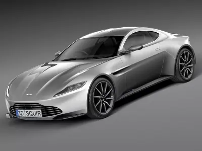 Aston Martin DB10 2015 3D model