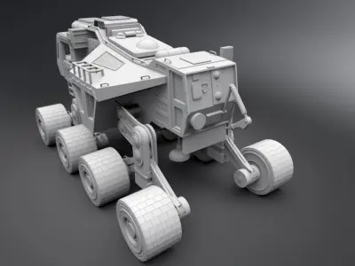 Jordans Daihotai Tractor Scale model   3D print model