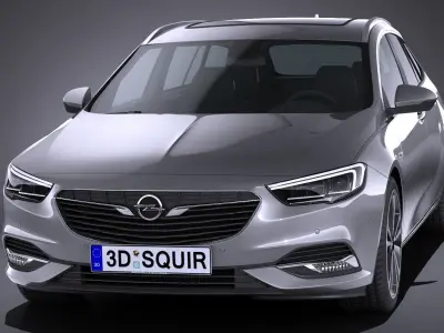 Opel Insignia Sports Tourer 2017 3D model