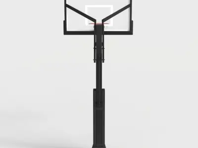 BASKETBALL HOOP Low-poly 3D model